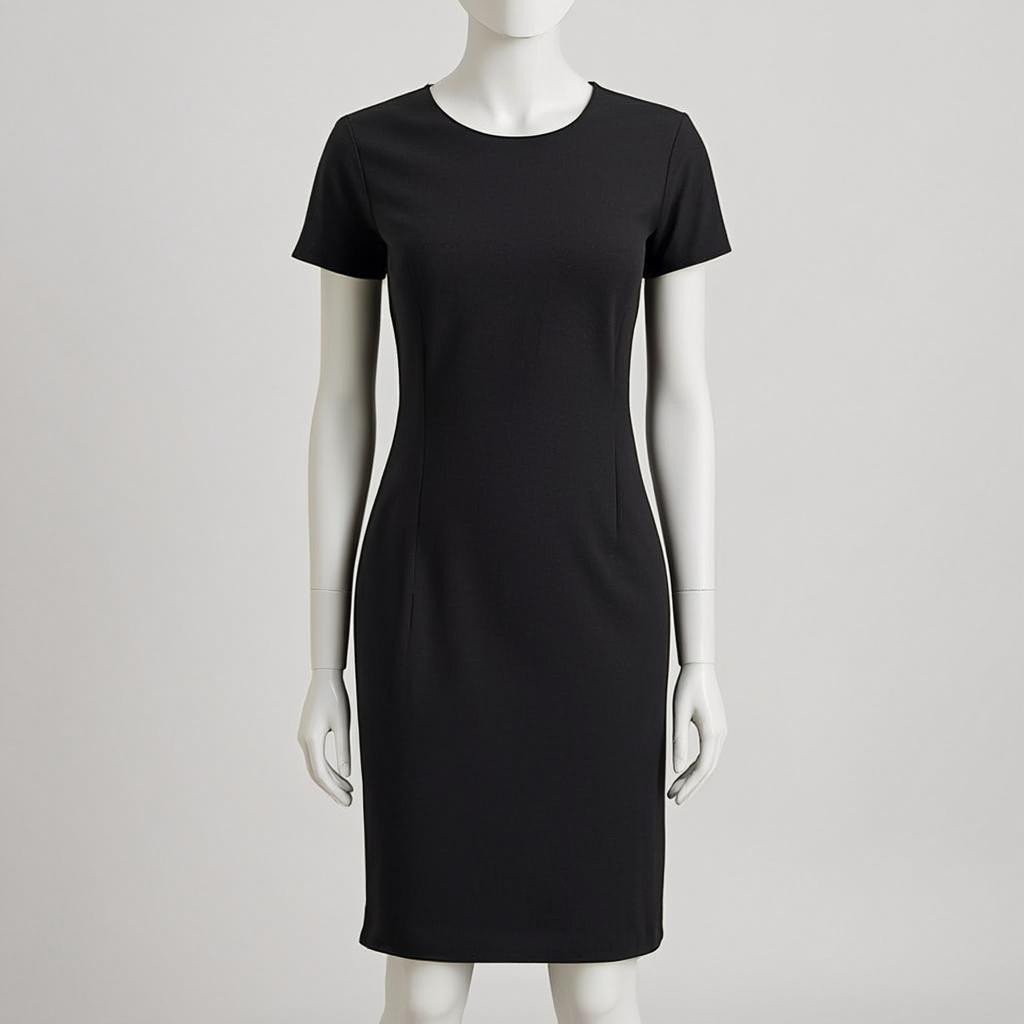 Classic Black Pencil Dress