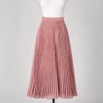 Pleated Midi Skirt