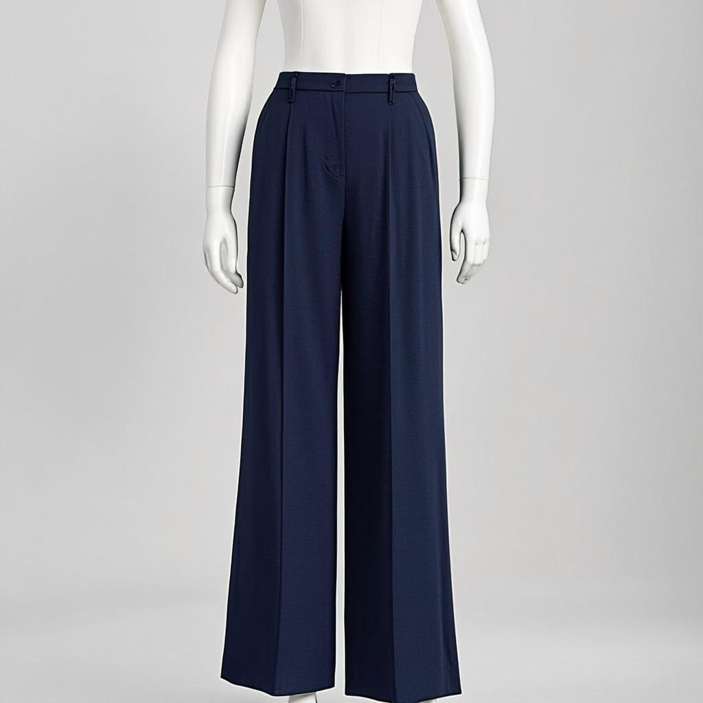 High-Waisted Wide Leg Pants