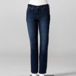 Slim Fit Dark Jeans